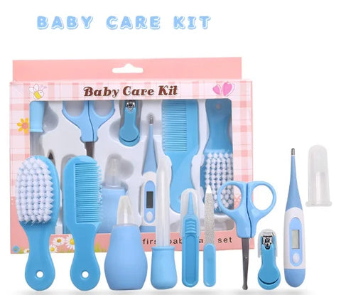 Kit de higiene 10/13 Recém-nascido Cuidados com o bebê Essencial 13 peças