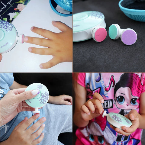 Cortador de unhas elétrico para recém-nascidos