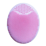 Escova de xampu de silicone para banho de bebês e crianças