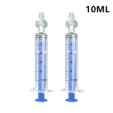 Aspirador nasal para bebês, 2 peças, seringa, limpador nasal para bebês, rinite infantil