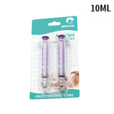 Aspirador nasal para bebês, 2 peças, seringa, limpador nasal para bebês, rinite infantil