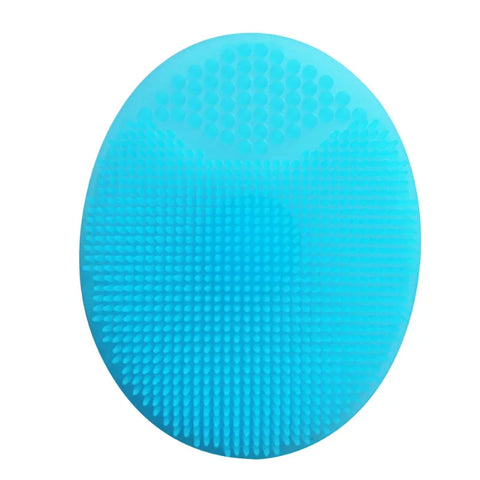 Escova de xampu de silicone para banho de bebês e crianças